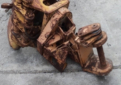 ขายงาคีบไม้ สำหรับรถขุด แบคโฮ แบบหมุนได้ มือสองเก่าญี่ปุ่น ราคา 85,000 บาท