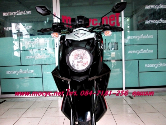 TTX ปี 56  สีดำแดง.รถ เดือน พ.ค. ไมล์ 2 พันโล  หัวฉีด Fi ประหยัดน้ำมัน ฟรีค่าโอน  29900