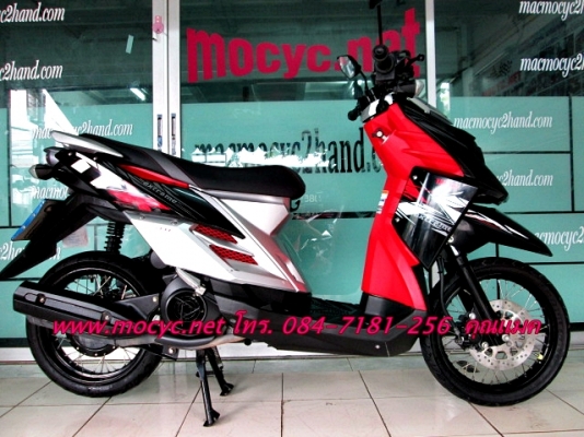 TTX ปี 56  สีดำแดง.รถ เดือน พ.ค. ไมล์ 2 พันโล  หัวฉีด Fi ประหยัดน้ำมัน ฟรีค่าโอน  29900