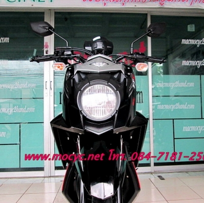 TTX ปี 56  สีดำแดง.รถ เดือน พ.ค. ไมล์ 2 พันโล  หัวฉีด Fi ประหยัดน้ำมัน ฟรีค่าโอน  29900