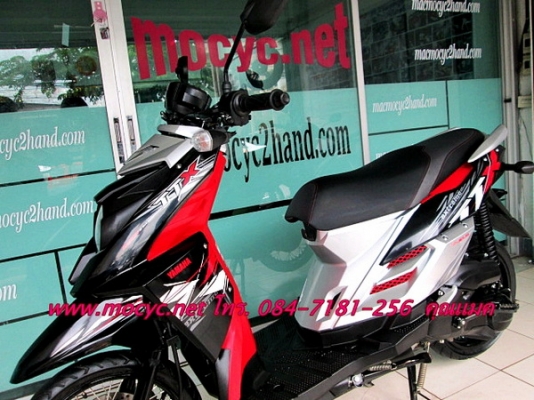 TTX ปี 56  สีดำแดง.รถ เดือน พ.ค. ไมล์ 2 พันโล  หัวฉีด Fi ประหยัดน้ำมัน ฟรีค่าโอน  29900