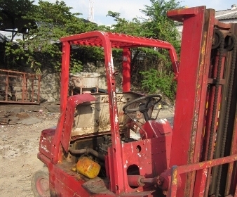 ขายรถยก FORKLIFT NISSAN QF02 เครื่องยนต์ดีเซล3สูบ 2ตัน ราคา 128,000 บาท