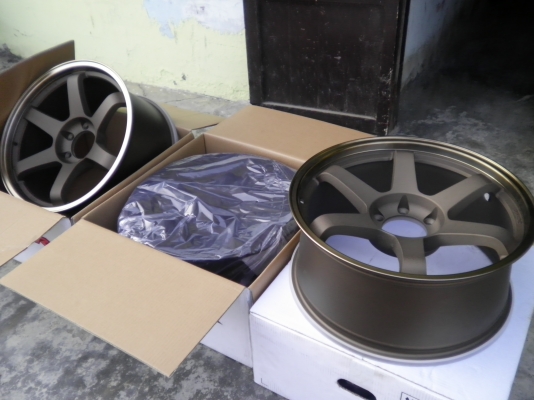 TE37 ขอบ20 กว้าง9.5+10.5