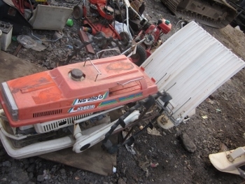 ขาย- รถดำนา ปลูกข้าว KUBOTA: NS250D เครื่องเบนซิน แบบ 2 แถว มือสองเก่าญี่ปุ่น