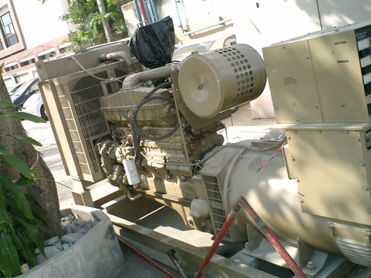 ขายเครื่องปั่นไฟ ยี่ห้อ Cummins Big Cam ขนาด 275 KVA