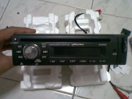 ขายวิทยุรถ ยีห้อWORLDTECN สีดำ CD MP3 USB SD CARD FM Player พร้อมรีโมท อุปกรณ์ครบเอาไปติดดั้งได้เลย ราคา650บาทโทร0875077464โส กทม