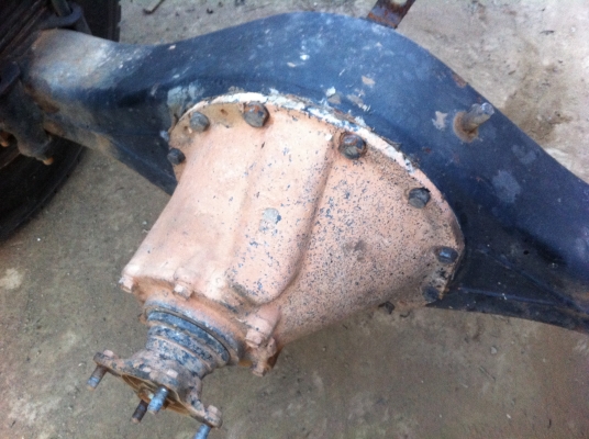 ช่วงล่าง 6 ล้อ HINO (คานหน้า+ช่วงล่าง HINO F รุ่นใหม่) พร้อมกระทะและยาง สภาพพร้อมใช้ ราคาต่อรอง