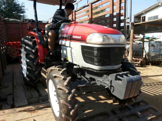 ปัญญาแทรคเตอร์มาแล้ว...จัดมาให้ครับ ยันม่า EF 352T พร้อม ผาน5