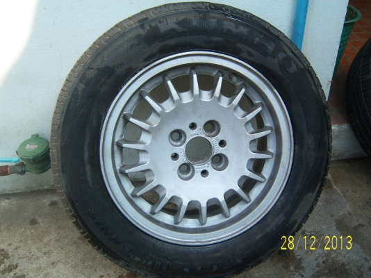 ล้อแม็กอะไหล่ ขอบ14 พร้อมยาง 185 65 14