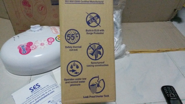 เครื่องทำน้ำอุ่นขนาด 4500 วัตต์ ของใหม่ราคาไม่แพงครับ