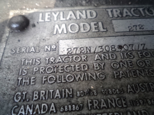 ขาย รถไถ LEY LAND MODEL 272  (71 HP) ปั้มไดเรคอินเจคชั่น เป็นแทรคเตอร์ชั้นนำจากประเทศอังกฤษ