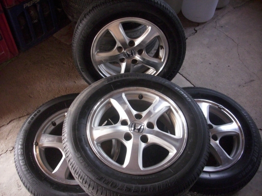 ขาย ล้อแม็ก HONDA CIVIC FD พร้อมยาง ยางปี 2011