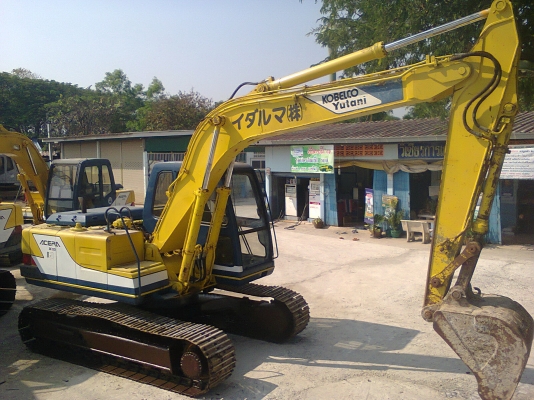 ขายแล้วราคาเงินสด1250000รถเเม็คโครKOBELCO SK120มาร์คทีราคาตัวเเดงเป็นเงินดาวน์นำเข้าเก่าญี่ปุ่นเเท้ไม่เคยใช้งานเมืองไทยเลย