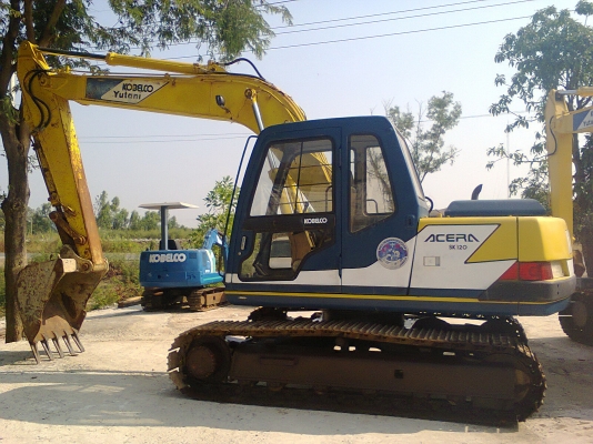 ขายแล้วราคาเงินสด1250000รถเเม็คโครKOBELCO SK120มาร์คทีราคาตัวเเดงเป็นเงินดาวน์นำเข้าเก่าญี่ปุ่นเเท้ไม่เคยใช้งานเมืองไทยเลย