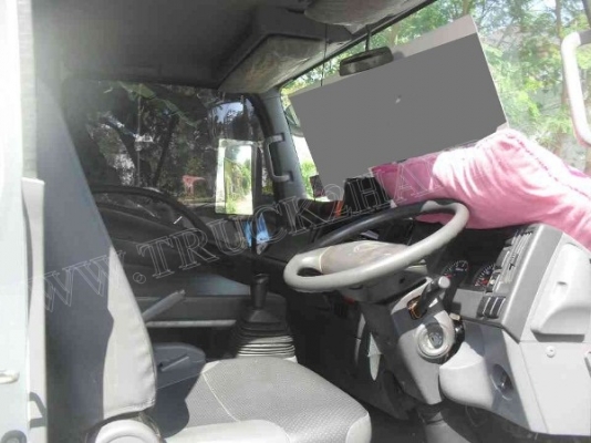 รถบรรทุก 6 ล้อ ยี่ห้อ ISUZU 130 แรงม้า ก๊าซNGV 4 ถัง