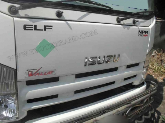 รถบรรทุก 6 ล้อ ยี่ห้อ ISUZU 130 แรงม้า ก๊าซNGV 4 ถัง