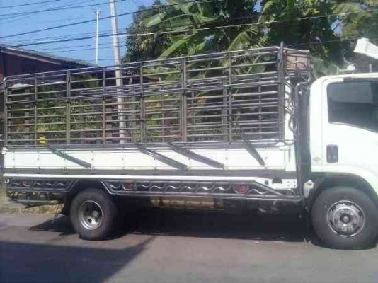 รถบรรทุก 6 ล้อ ยี่ห้อ ISUZU 130 แรงม้า ก๊าซNGV 4 ถัง