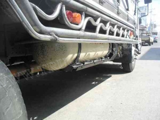 รถบรรทุก 6 ล้อ ยี่ห้อ ISUZU 130 แรงม้า ก๊าซNGV 4 ถัง