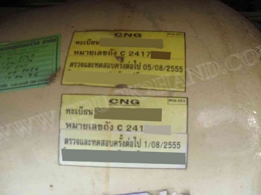 รถบรรทุก 6 ล้อ ยี่ห้อ ISUZU 130 แรงม้า ก๊าซNGV 4 ถัง