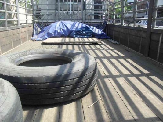 รถบรรทุก 6 ล้อ ยี่ห้อ ISUZU 130 แรงม้า ก๊าซNGV 4 ถัง