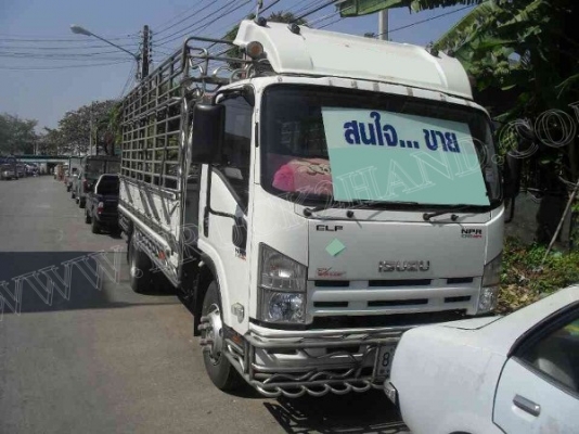 รถบรรทุก 6 ล้อ ยี่ห้อ ISUZU 130 แรงม้า ก๊าซNGV 4 ถัง