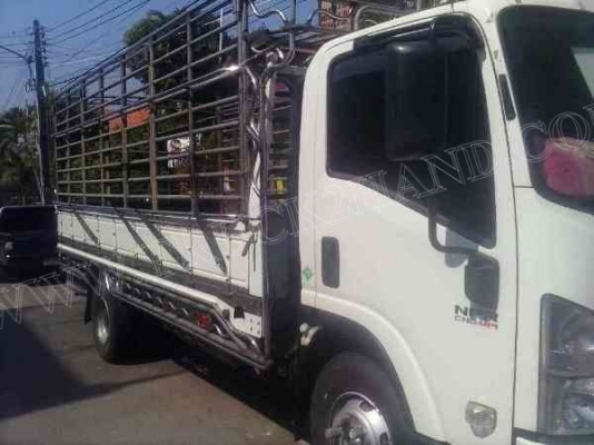 รถบรรทุก 6 ล้อ ยี่ห้อ ISUZU 130 แรงม้า ก๊าซNGV 4 ถัง