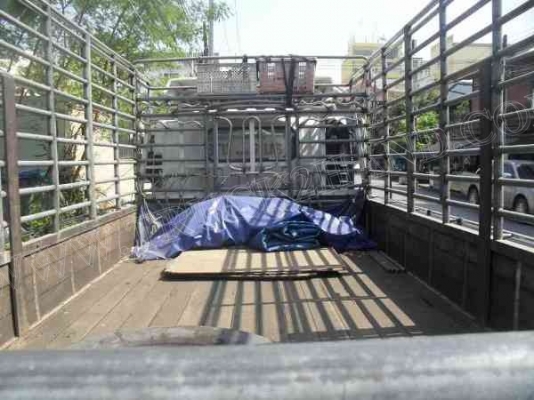 รถบรรทุก 6 ล้อ ยี่ห้อ ISUZU 130 แรงม้า ก๊าซNGV 4 ถัง