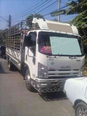รถบรรทุก 6 ล้อ ยี่ห้อ ISUZU 130 แรงม้า ก๊าซNGV 4 ถัง