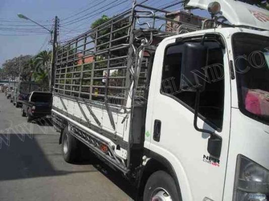 รถบรรทุก 6 ล้อ ยี่ห้อ ISUZU 130 แรงม้า ก๊าซNGV 4 ถัง