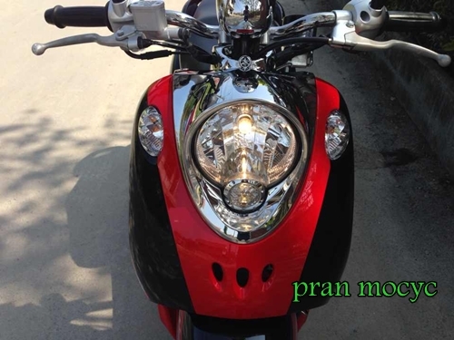 ขายyamaha fino ps สีดำเเดงขาว ปี2013