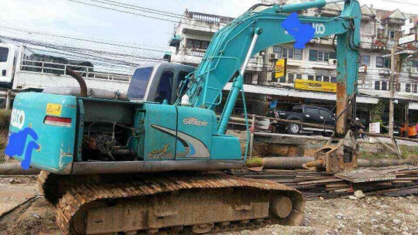ขายรถแบคโฮ KOBELCO SK-200-YN.10 ไฟฟ้ามี เล่มทะเบียน มีลายหัวเจอะ ราคาย้อมๆ