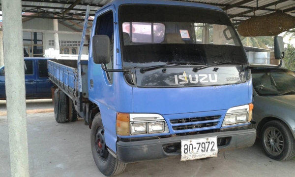 ISUZU NKR 110 แรง 4BE1 หัวเปาห้างแท้ กะบะยาว 4.3 ม