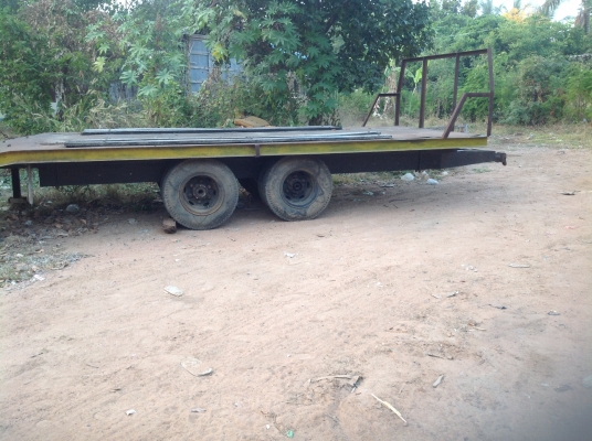 ขาย 75,000 เทรนเลอร์ ลากรถเกี่ยว พร้อมใช้งาน ยาว6ม.กว้าง2.35 พร้อมบันได ขาย 75,000 เทรนเลอร์ ลากรถเกี่ยว พร้อมใช้งาน ยาว6ม.กว้าง2.35 พร้อมบันได