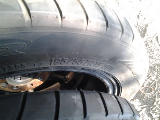 แม็ก 15" ยางnitto 195/55/15 สุดจะคุ้ม