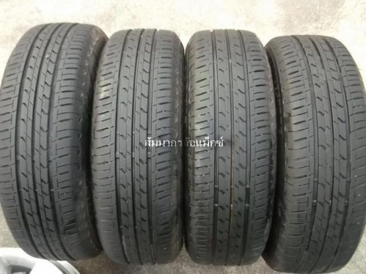 กะทะ14"มิราจ 4รู100 + ยาง Bridgestone Ecopia 165/65/14 ปลายปี12