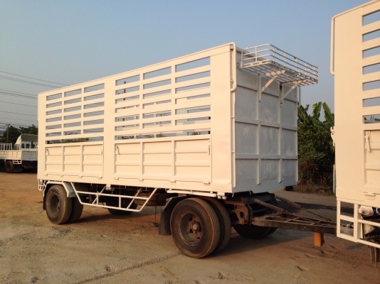 อีซูซุ240HPพ่วงแม่ลูก:กำลังทำกะบะใหม่แม่+ลูก