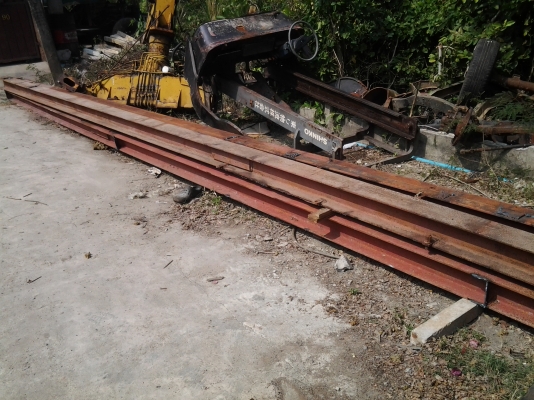 ขายเหล็ก H บีม 6 นิ้ว ยาว 9 เมตร มือสองเหล็กสวยขายโลละ 19 บาท มี 4 เส้นครับ นำ้หนักรวม 1180 โล รวมเงิน 22420-