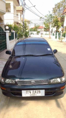 toyota corola 1.6 GLI auto ปี94 โตโยต้า สามห่วงทนหายห่วง 79,500 บาท ออโต้สวยๆถูกและดีครับ