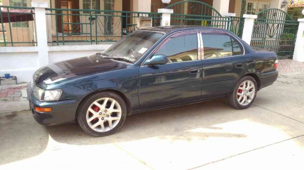 toyota corola 1.6 GLI auto ปี94 โตโยต้า สามห่วงทนหายห่วง 79,500 บาท ออโต้สวยๆถูกและดีครับ