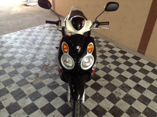 ขาย!!!ซูซูกิเจลาโต้ สต๊าทมือ ปี54 รถเครื่องดีคับ มีเล่มทะเบียนครบ ภาษีไม่หมด