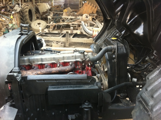 HINO FC ดั้มดินกระบะสามมิตร เครื่อง WO6D (150 แรงม้า)