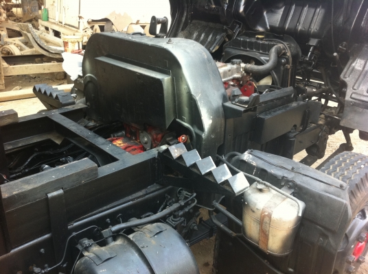 HINO FC ดั้มดินกระบะสามมิตร เครื่อง WO6D (150 แรงม้า)