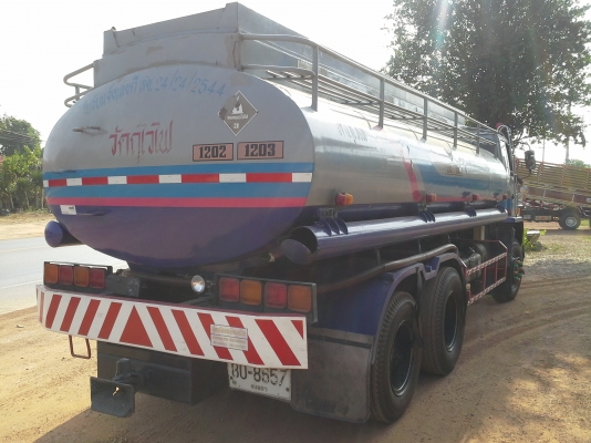 ขาย10ล้อISUZU ROCKY240 สองเพลา ถังน้ำมัน15000ลิตร สภาพดี