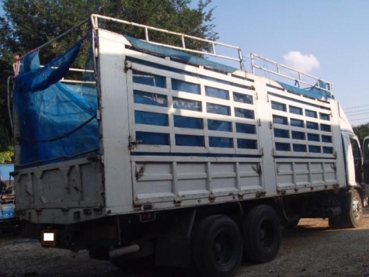 ขาย Hino mega ปี 46 สิบล้อเพลาเดียวกระบะคอกยาว โทร 088-4501277