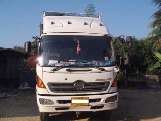 ขาย Hino mega ปี 46 สิบล้อเพลาเดียวกระบะคอกยาว โทร 088-4501277