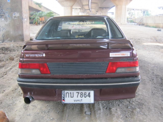 เปอร์โย405รถบางๆสีเดิมไม่มีผุวางเครื่องtoyota3Sออโตแก๊สLPG34000