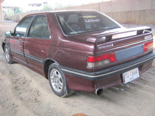 เปอร์โย405รถบางๆสีเดิมไม่มีผุวางเครื่องtoyota3Sออโตแก๊สLPG34000