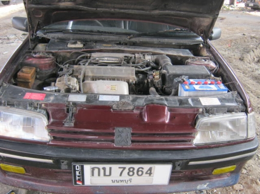 เปอร์โย405รถบางๆสีเดิมไม่มีผุวางเครื่องtoyota3Sออโตแก๊สLPG34000