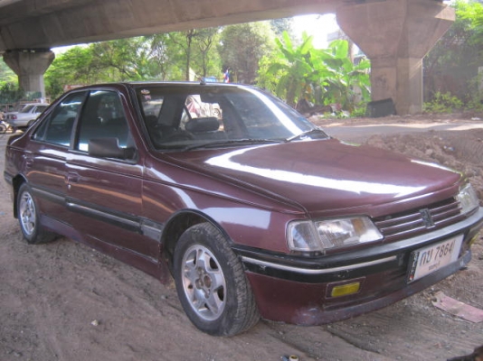 เปอร์โย405รถบางๆสีเดิมไม่มีผุวางเครื่องtoyota3Sออโตแก๊สLPG34000