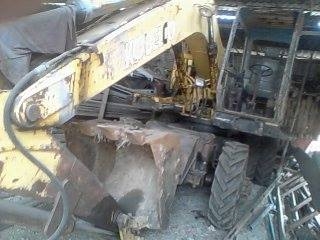 แมคโค โฏเบโก้ ล้อยาง ขนาด 100 เครื่องเดิม ปั้มเดิม เอกสารใบอินวอยขายตามสภาพเก่าๆ เดิมๆ